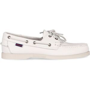 SEBAGO Classic Leather Boat Shoes for Men Men WHITE Boots